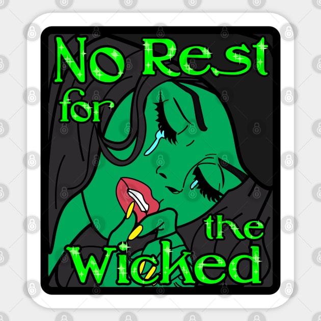 Wicked Sticker by Brunaesmanhott0